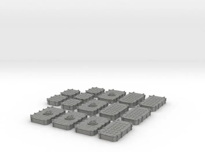 1/24 USN Deck hatches Set 3x5 - distefan 3d print