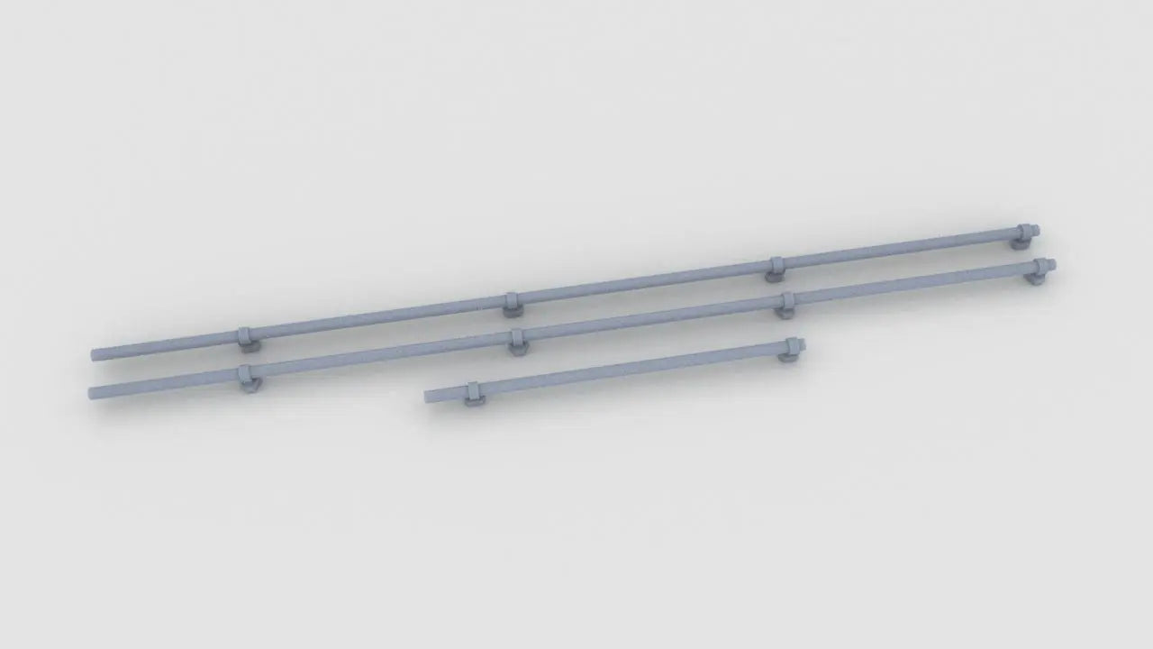 1/24 USN PT Boat 109 Handrail for Day Cabin Set - distefan 3d print