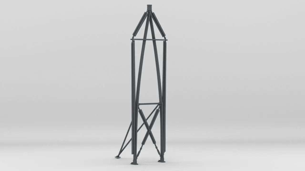 1/24 USN PT Boat 109 Main Mast - distefan 3d print