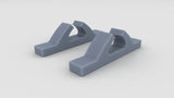 1/24 USN PT Boat Rear Deck Chocks Set (2pcs)