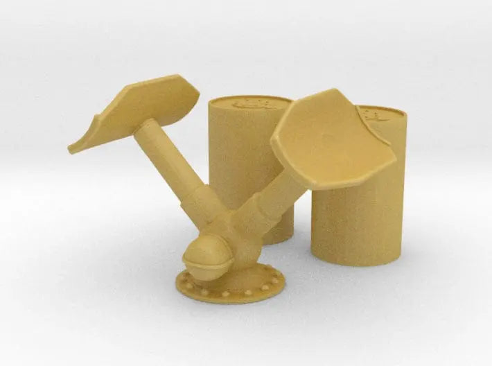 1/24 "Y" gun depth charge projector SET - distefan 3d print