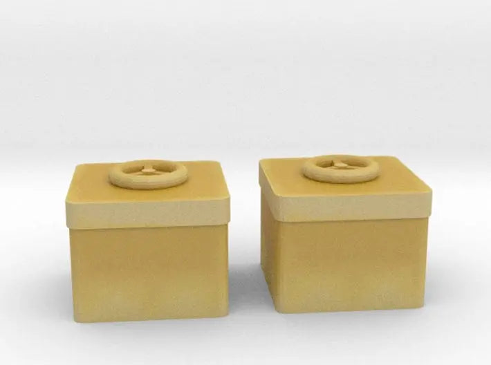 1/24 YTB Tugboat hatches set 2pcs - distefan 3d print