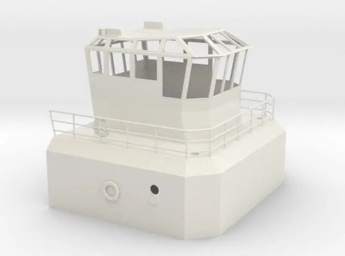 1/24 YTB Tugboat pilot house - distefan 3d print