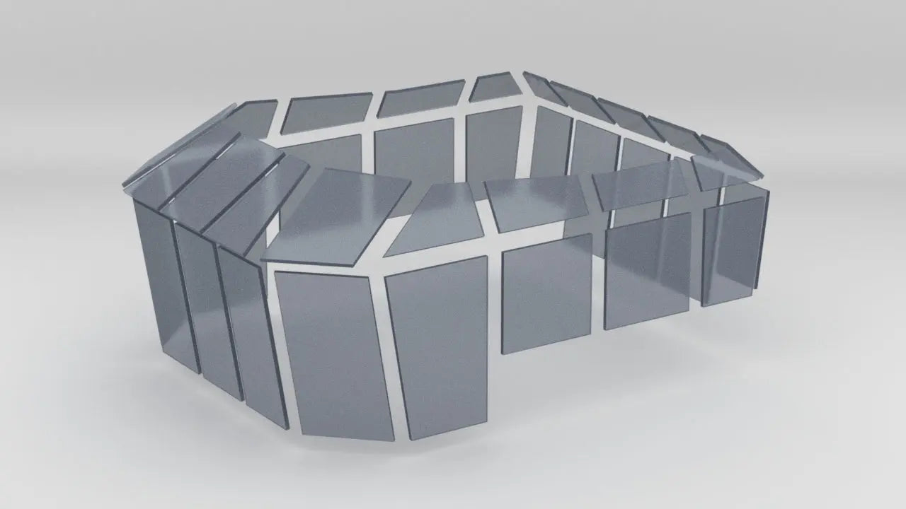 1/24 YTB Tugboat Pilot House Windows Set - distefan 3d print