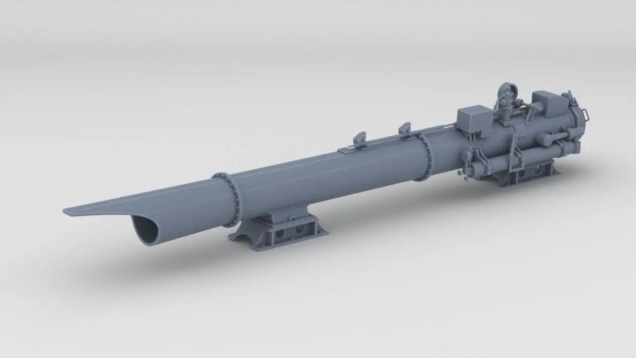 1/24 DKM Raumboote R-301 Torpedo Launcher Starboard - distefan 3d print