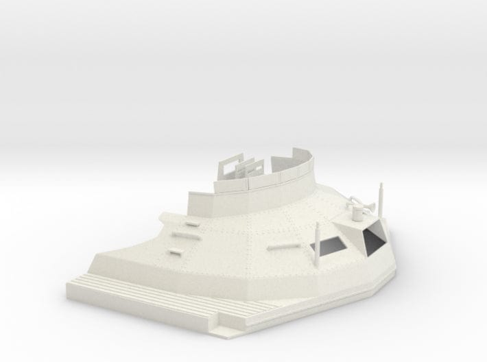 1/24 DKM Schnellboot S100 skull cap bridge - distefan 3d print