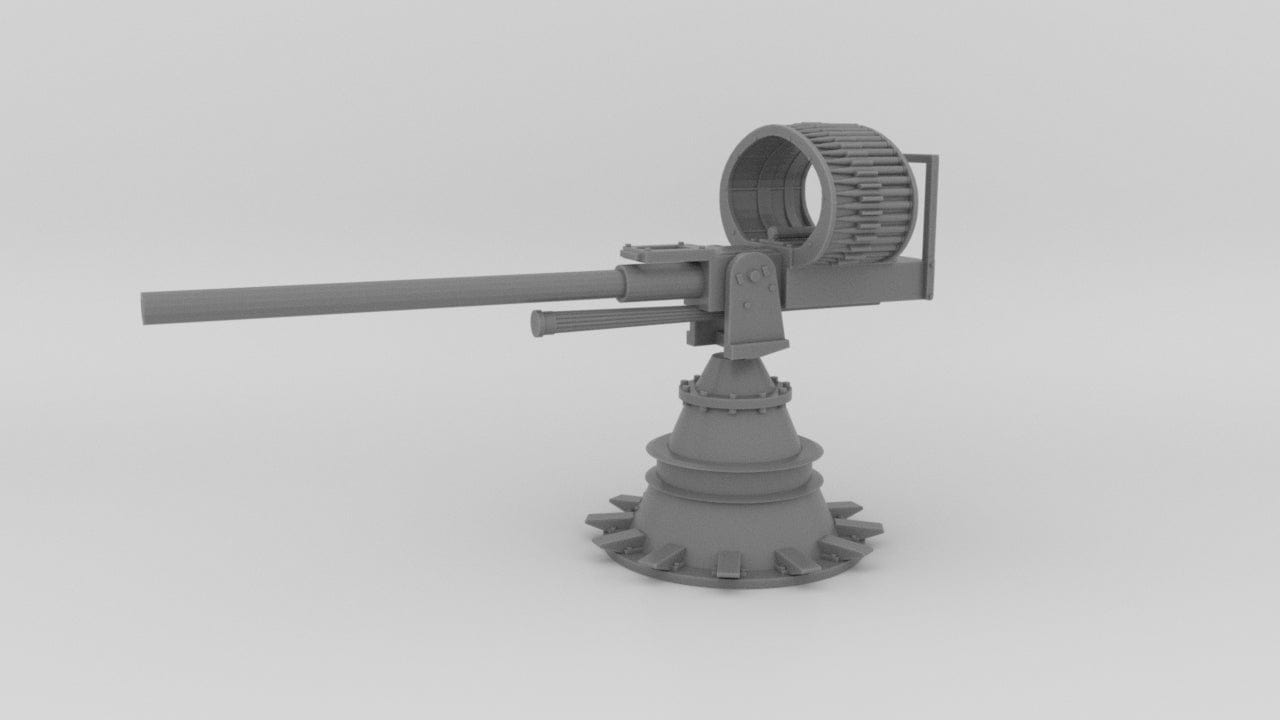 1/24 US PT Boat 37mm Cannon M9 - distefan 3d print