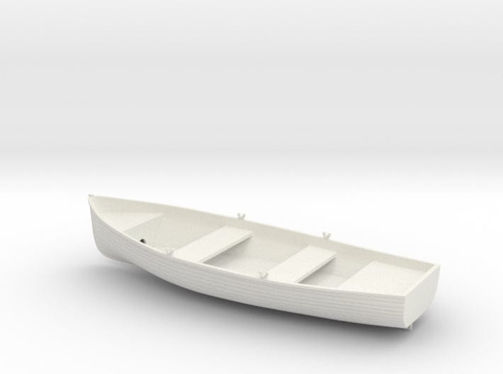 1/24 USN 10ft lifeboat - dinghy v1 - distefan 3d print