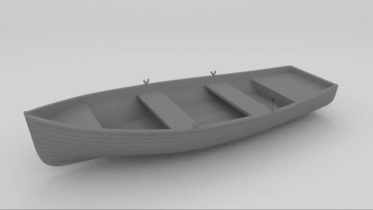 1/24 USN 10ft Wherry Lifeboat - Dinghy - distefan 3d print
