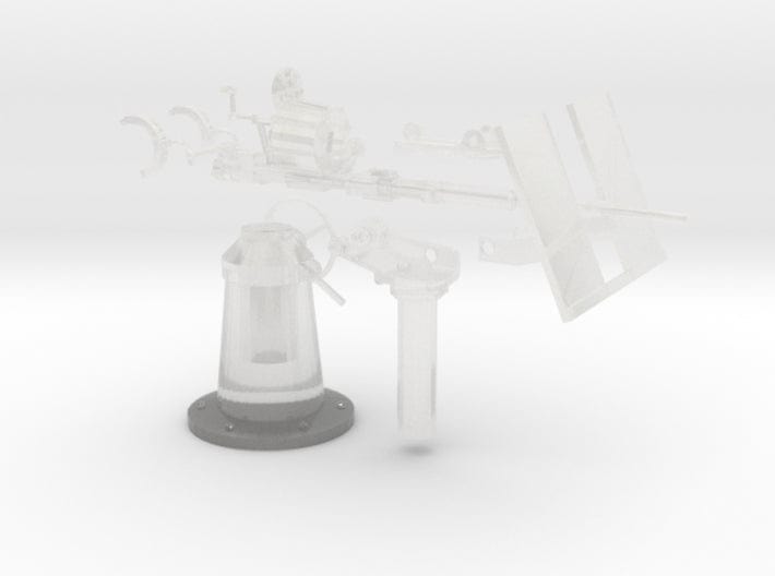 1/24 USN 20mm single Oerlikon Mk4 shield Kit - distefan 3d print