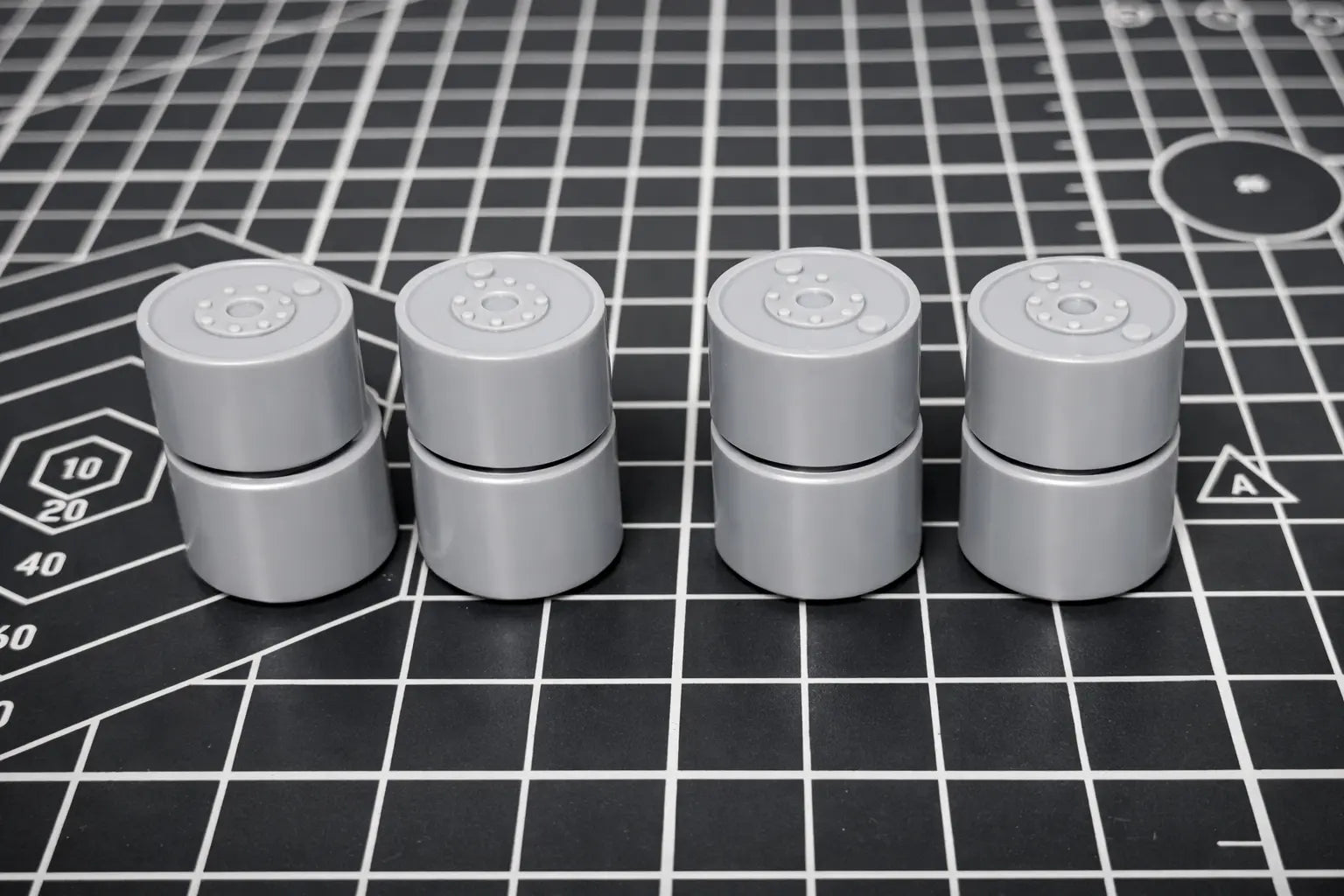 1/24 USN 300lb Depth Charges Mk6 Set (4pcs) - distefan 3d print