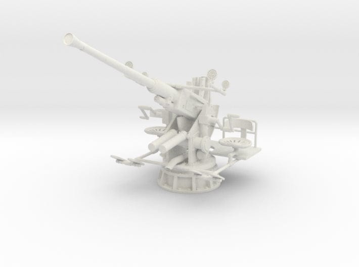 1/24 USN 40mm single Bofors elevated - distefan 3d print