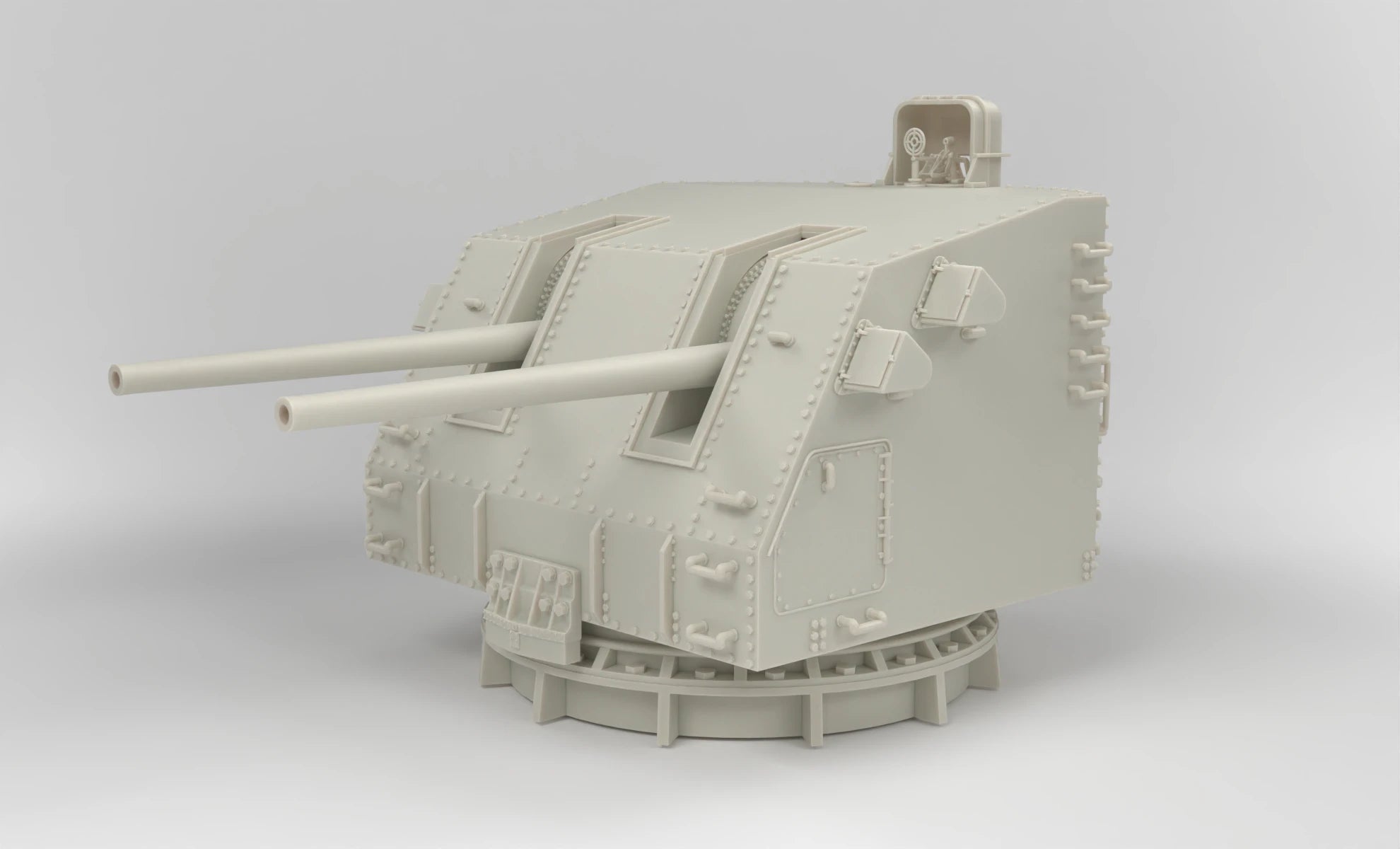1/24 USN 5"/38 Cal. Mk.38 Twin Mount Set Protosoon