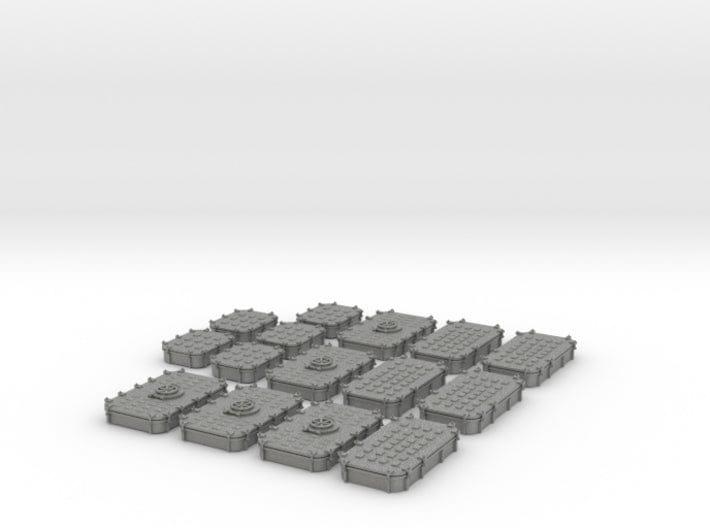 1/24 USN Deck hatches Set 3x5 - distefan 3d print