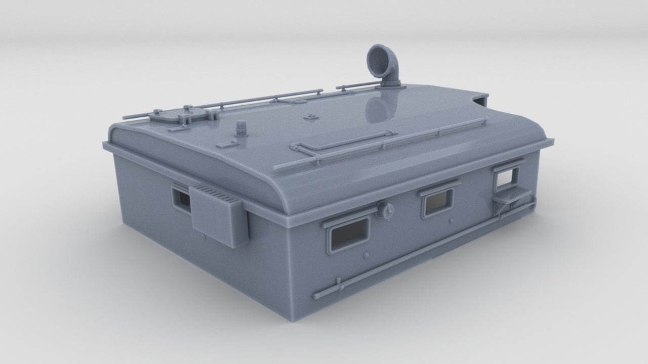 1/24 USN PT Boat 109 Day Cabin - distefan 3d print
