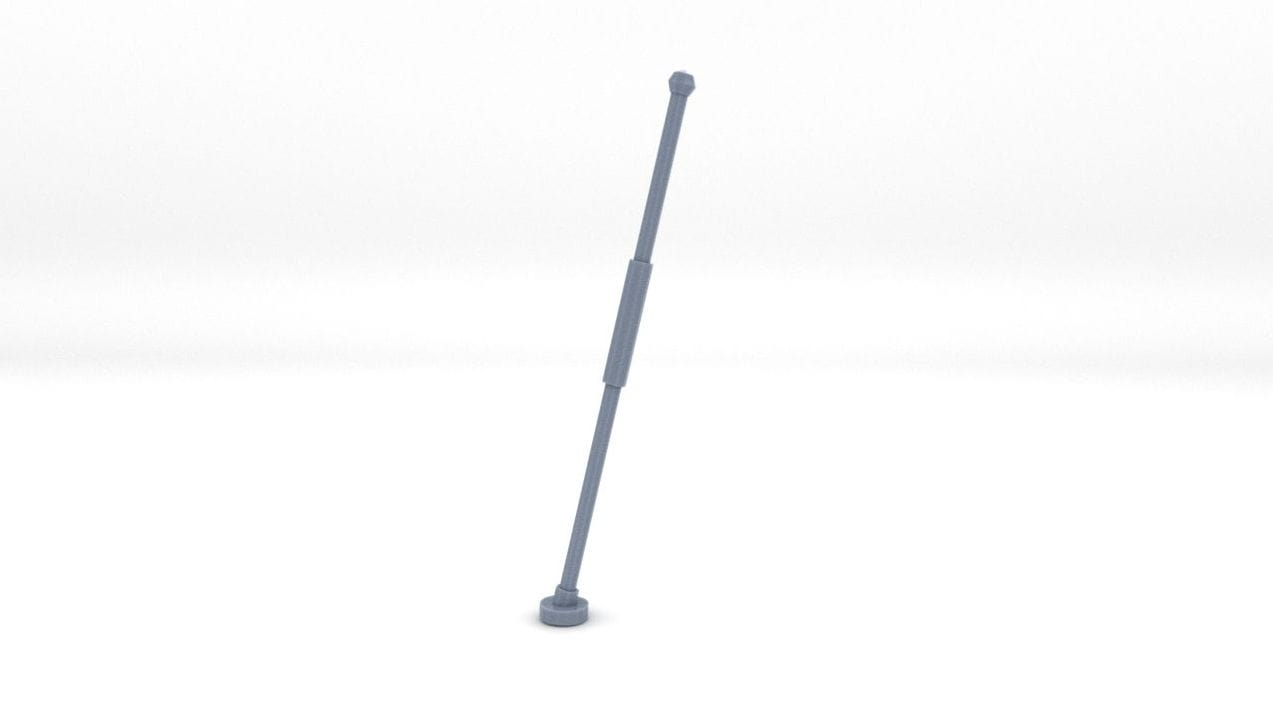 1/24 USN PT Boat 109 Deck Rear Flag Staff - distefan 3d print