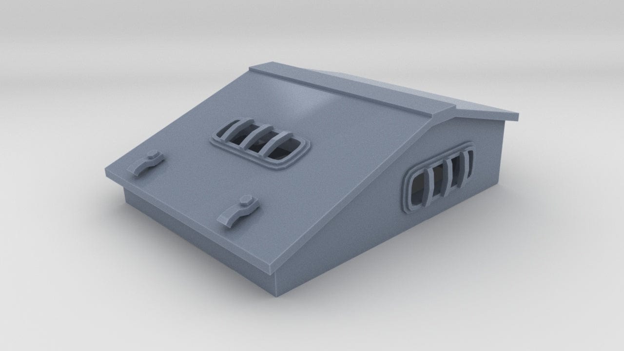 1/24 USN PT Boat 109 Engine Rm Hatch - distefan 3d print