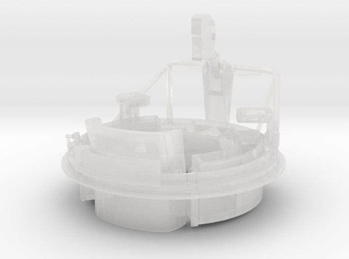 1/24 USN PT Boat 109 forward turret MG mount - distefan 3d print