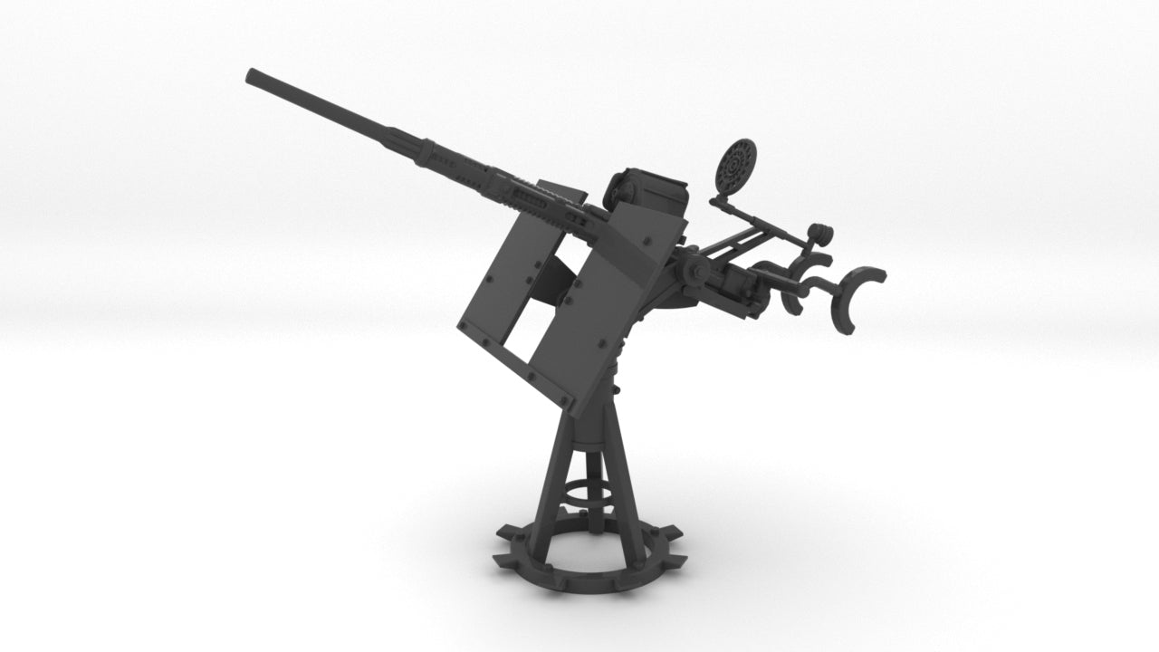 1/24 USN Single 20mm Oerlikon Mk10 Elevated 3dspro