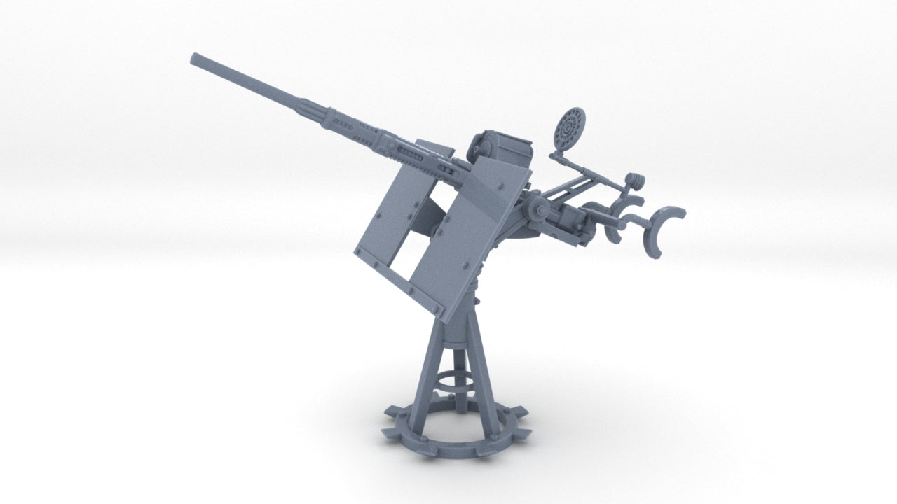 1/24 USN Single 20mm Oerlikon Mk10 Elevated 3dspro