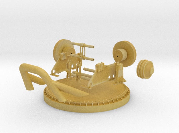 1/24 YTB Tugboat ape winch Kit - distefan 3d print