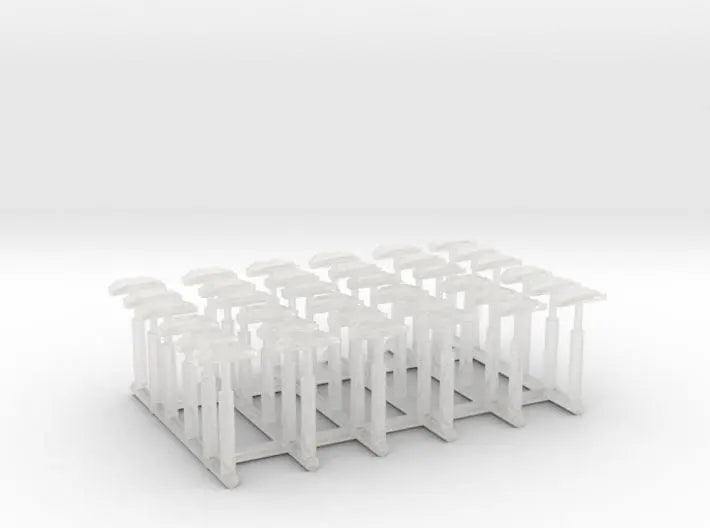 1/240 USN depth charge arbor mark 7 set 36pcs - distefan 3d print