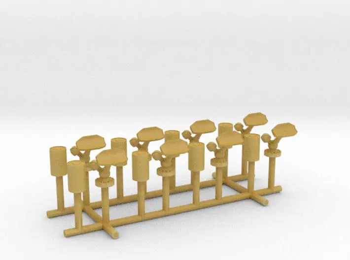 1/240 USN k-gun unloaded DC mark 6 set 8pcs - distefan 3d print