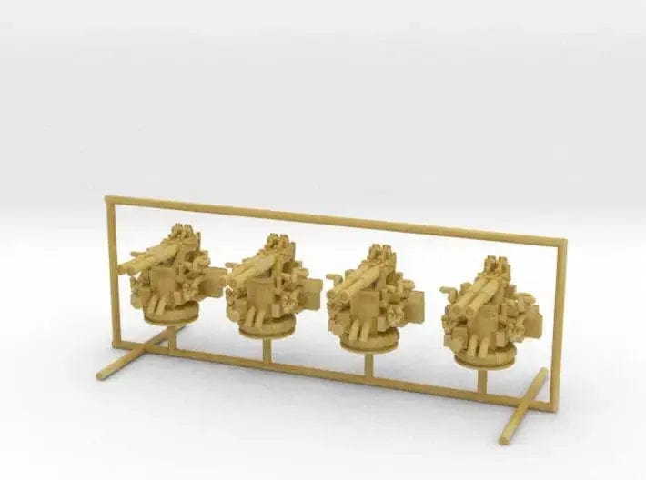 1/240 USN 40mm Bofors twin mount set 4pcs - distefan 3d print