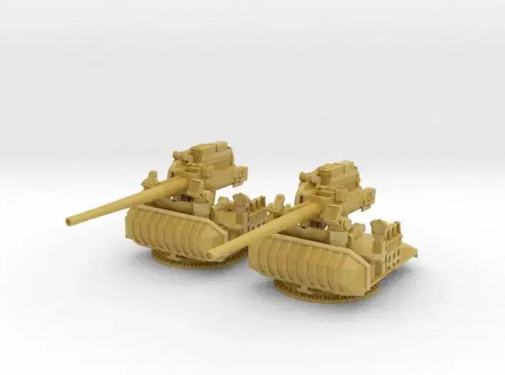 1/240 USN single 5 inch (127 mm) 38 mount set 2pcs - distefan 3d print