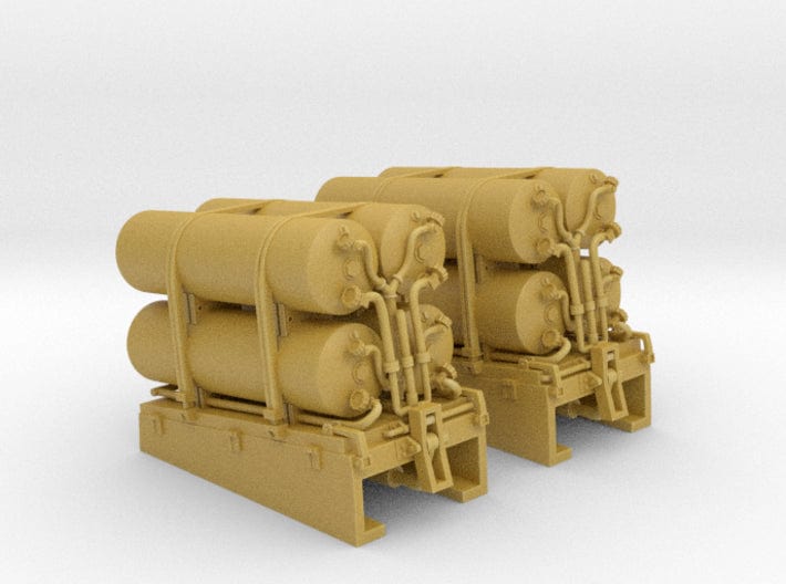 1/240 USN smoke screen generator set 2pcs - distefan 3d print