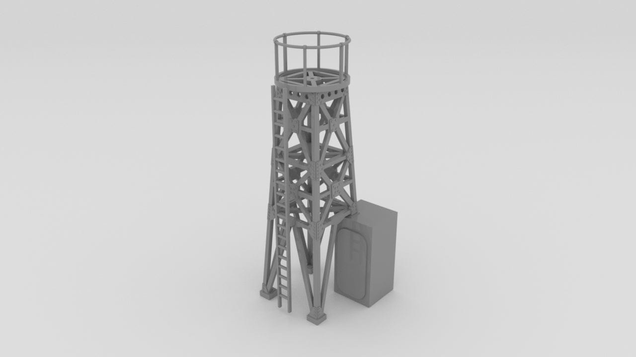 1/240 USS Ward Searchlight Tower - distefan 3d print