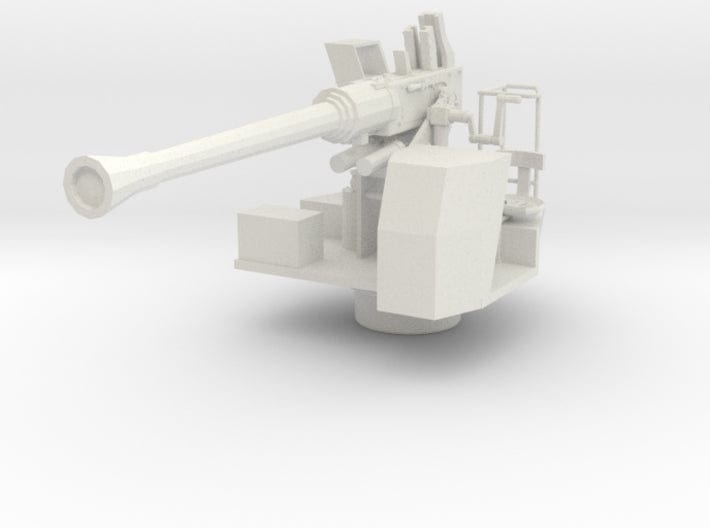 1/25 RN Single 40mm Bofors AA Gun - distefan 3d print
