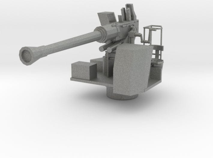 1/25 RN Single 40mm Bofors AA Gun - distefan 3d print