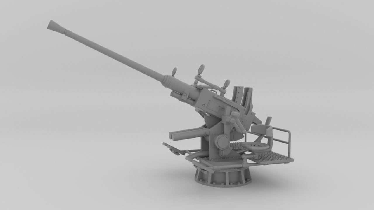 1/25 USN 40mm Single Bofors Elevated Set - distefan 3d print