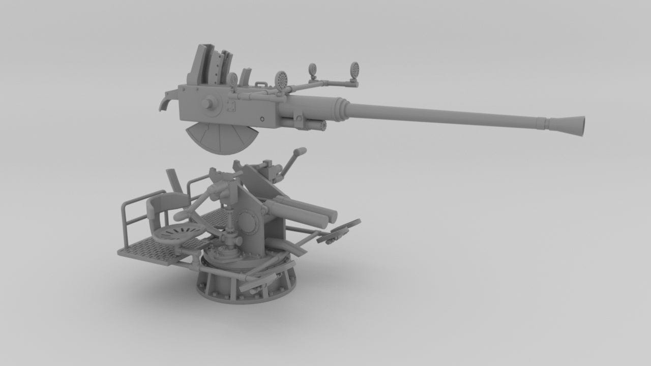 1/25 USN 40mm Single Bofors Elevated Set - distefan 3d print