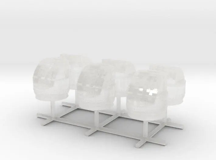 1/250 IJN Machine Gun Control Tower set x6 - distefan 3d print