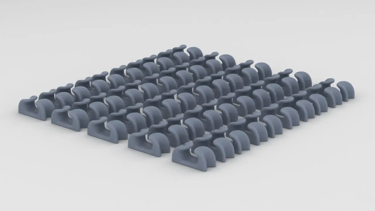 1/250 USN Chocks Set (40pcs) Resin3Dinteractive