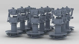 1/250 USN Mk52 Director w/ Mk63 Gun Sight Set (9pcs)