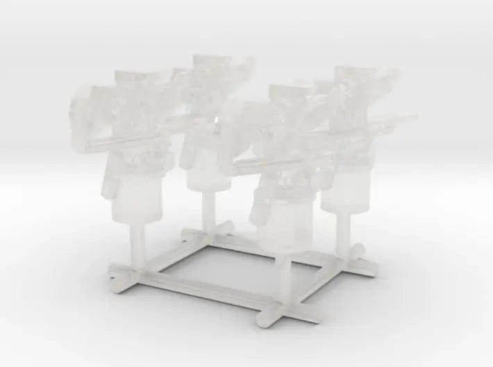 1/250 USN Mk57 director set 4pcs - distefan 3d print