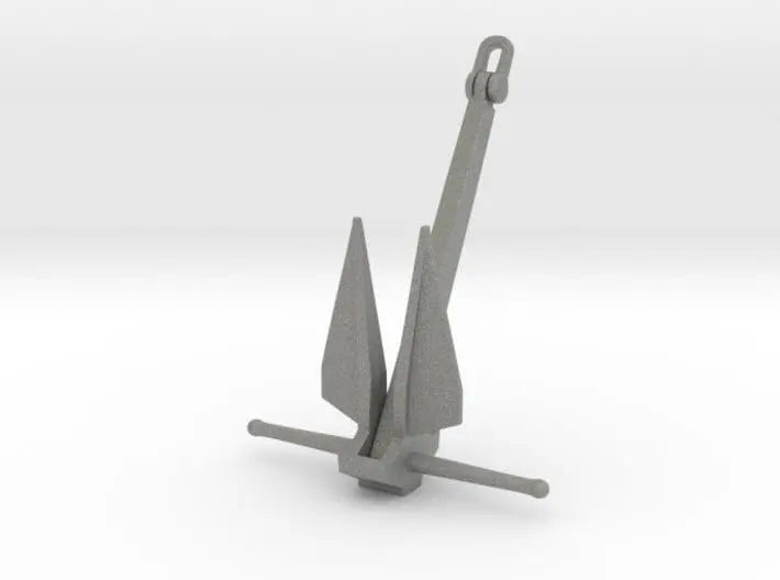 1/28 US danforth ship anchor 750kg - distefan 3d print