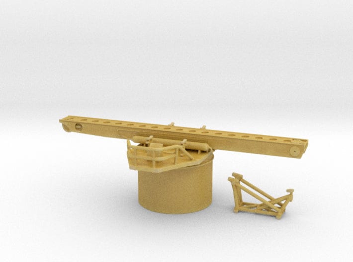1/285 DKM Hipper Seaplane Catapult - distefan 3d print