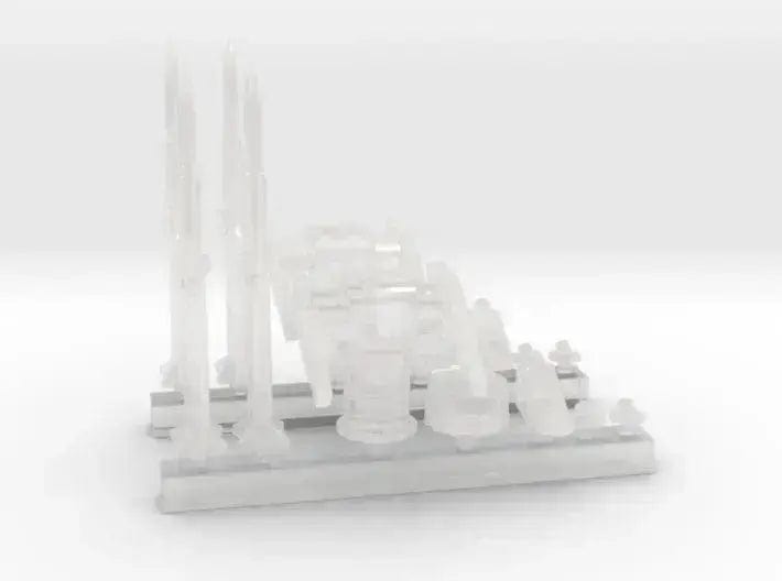 1/285 MK10 Terrier Missile Launcher KIT x2 - distefan 3d print