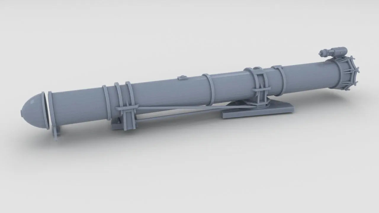 1/29 US PT Boat 109 Torpedo Tube Starboard 3dspro