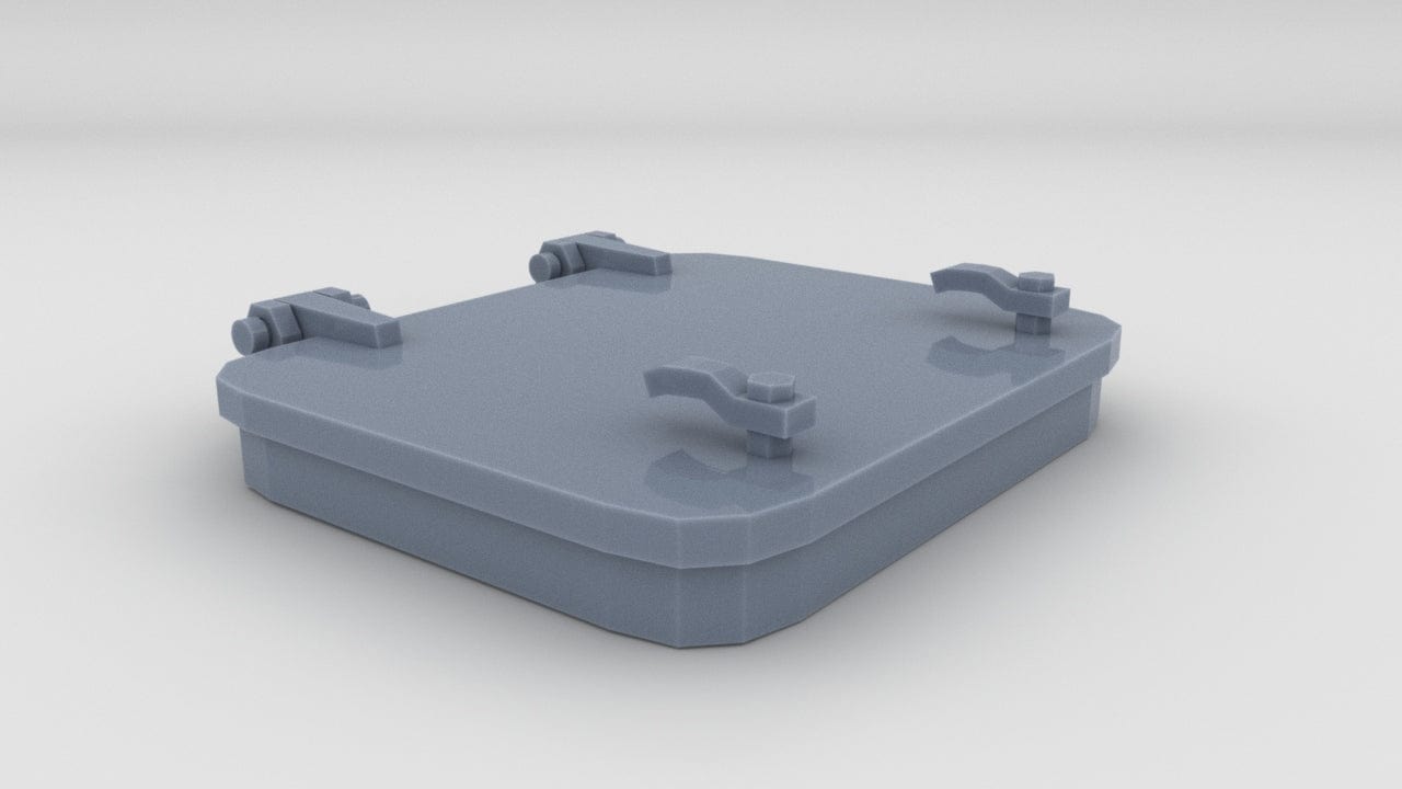 1/29 US PT Boat 109 Deck Hatch - distefan 3d print