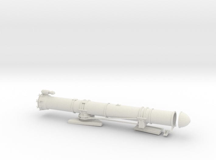 1/29 US PT Boat 109 torpedo tube port Kit - distefan 3d print