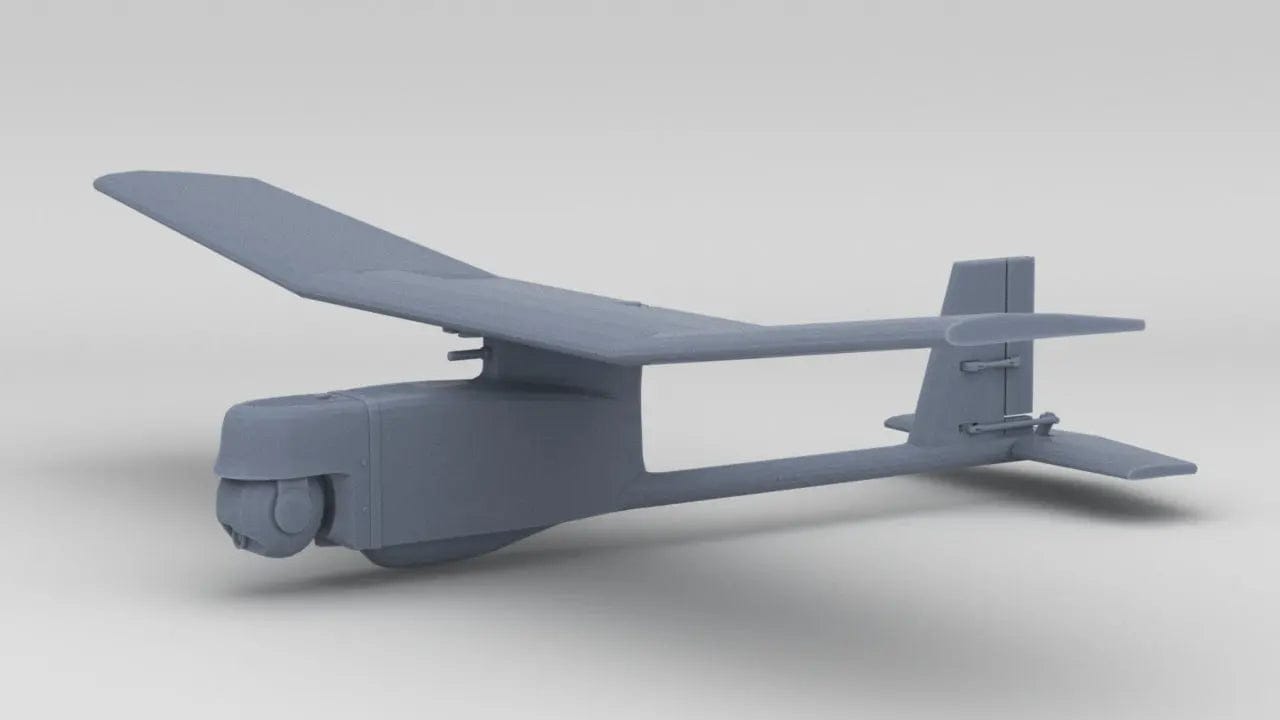 1/3 RQ-11 Raven Drone Set - distefan 3d print