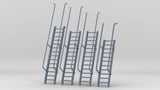 1/30 IJN Akagi Tower Stairs Set (4pcs)