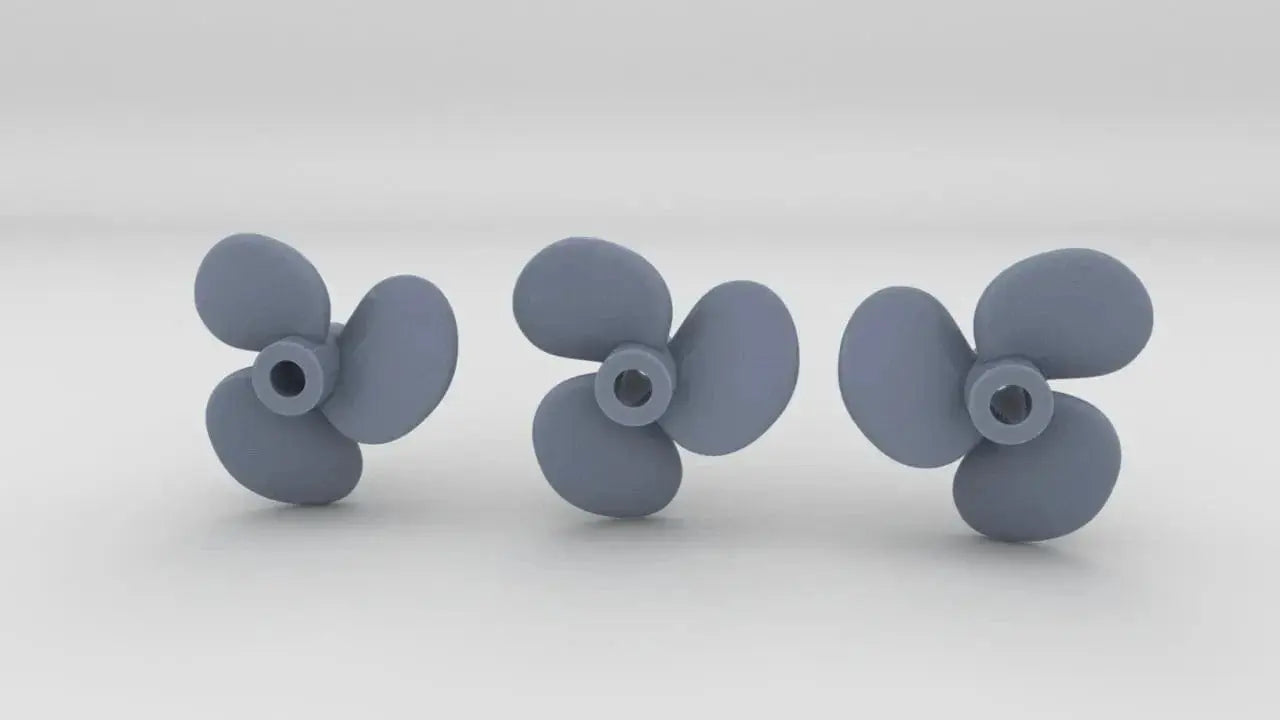 1/30 US PT Boat 109 Props Set (3pcs) - distefan 3d print