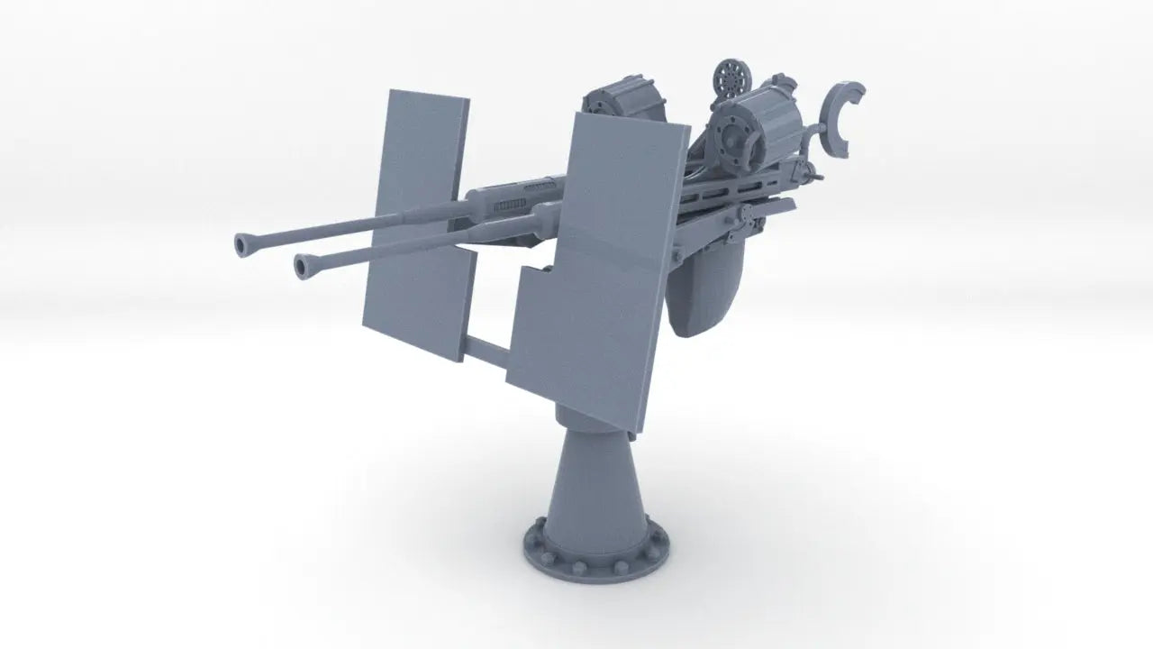 1/30 USN Twin 20mm Oerlikon Mk10 Resin3Dinteractive