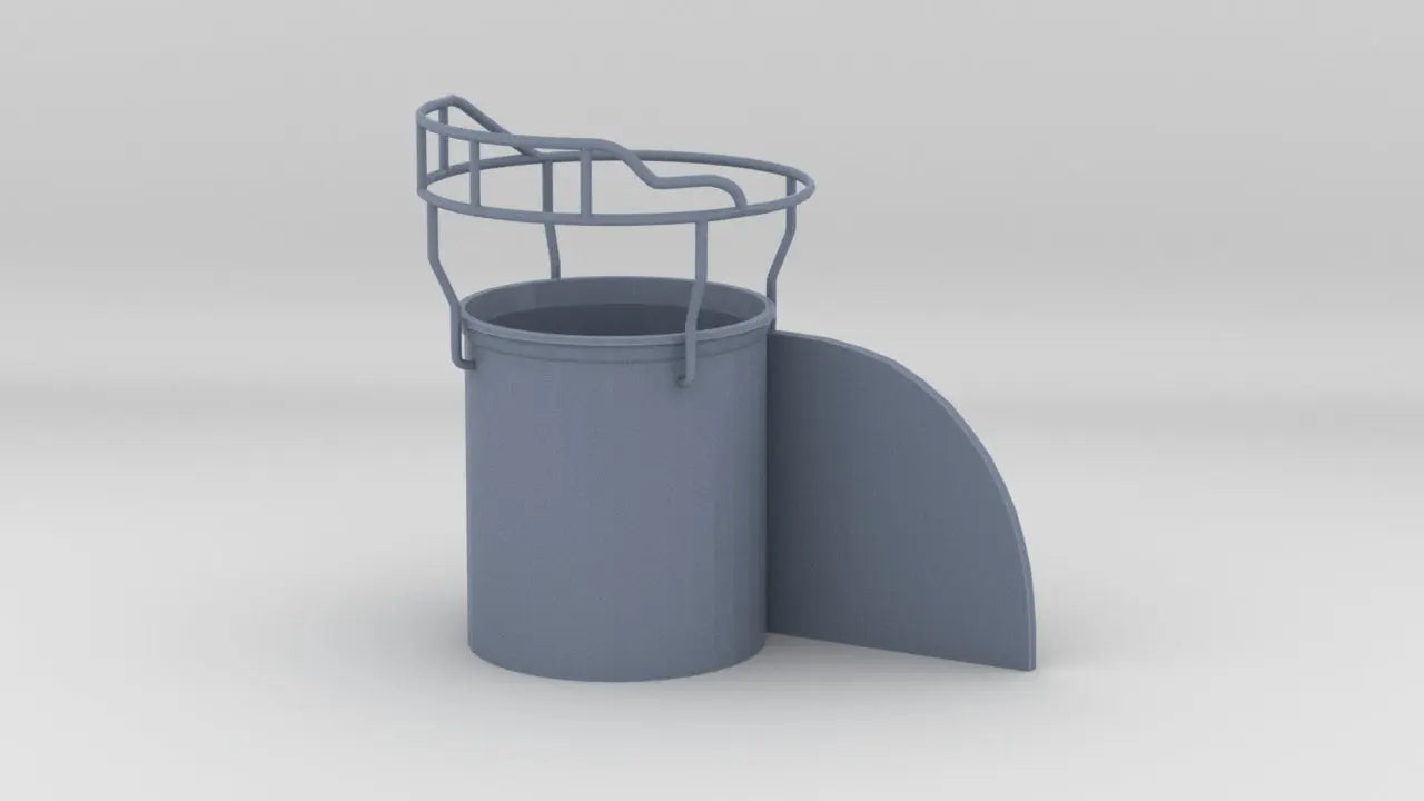 1/30 USS Elco 103 Class PT Boat Forward Turret - distefan 3d print